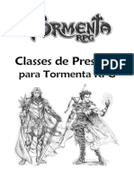 Tormenta RPG - Compilado de Classes de Prestígio