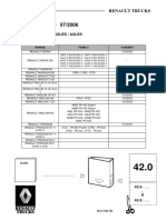 Adjustment Drive Axle GB