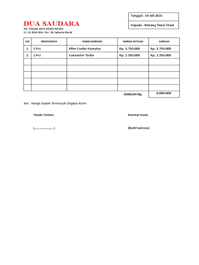 Contoh Nota | PDF