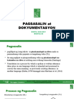 Module 1B-Pagsasalin at Dokyumentasyon