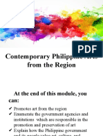 Module 3 Philippine Contemporary Arts and Issues