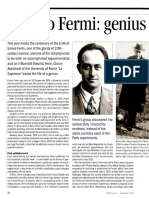 Enrico Fermi: Genius: Battimelli of The University of Rome "La