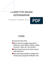 Prinsip Etik Dalam Keperawatan