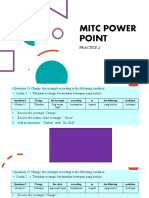 Mitc Power Point Practice 2