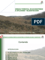 Estimacion de Biomasa Forestal en Ecosistemas