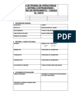 Acta de Conformidad Sistema Enfriamiento - Osinergmin