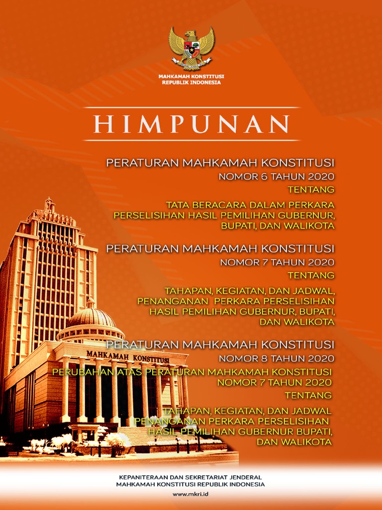 PMK 6 7 8 Tahun 2020 | PDF