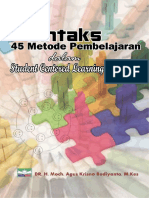 Sintaks 45 Metode Pembelajaran Dalam Student Centered Learning (SCL) by Dr. H. Moch. Agus Krisno Budiyanto, M.Kes.