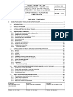 Capitulo 8 Especificaciones Tecnicas de Construccion