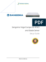 Sangoma Vega Europa 50 Fxo - Gateway - Setupguide