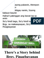 There's A Story Behind Brgy. Pinagbayanan