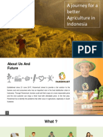 A Journey For A Better Agriculture in Indonesia: Pitch Deck 2020