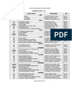 Distribución de Calendario Civico Escolar - 2011