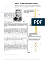 A Science Prototype: Rutherford and The Atom: Investigating Atoms