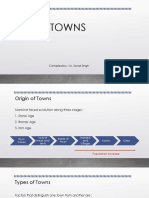 Towns: Compiled By: Ar. Sonal Singh