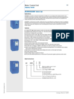 Motor Control Unit: 1 Frequency Inverter