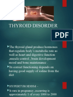 Thyroid Disorder