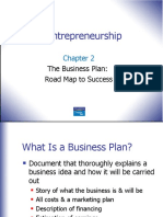 Entrepreneurship: The Business Plan: Road Map To Success