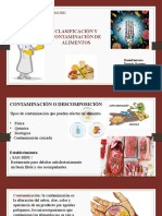 Contaminación en Los Alimentos (Establesimiento. SAN BIFE)