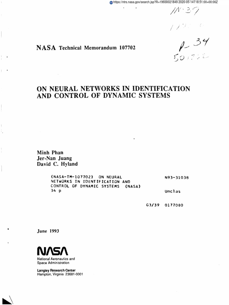 Neural Networks in Dynamic System Control | PDF | Control Theory ...