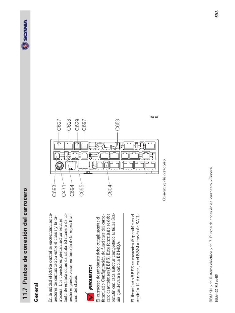 Conectores del Chasis Scania 2016.1 | PDF | Bienes manufacturados ...