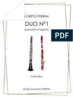 DUO N°1 Partitura