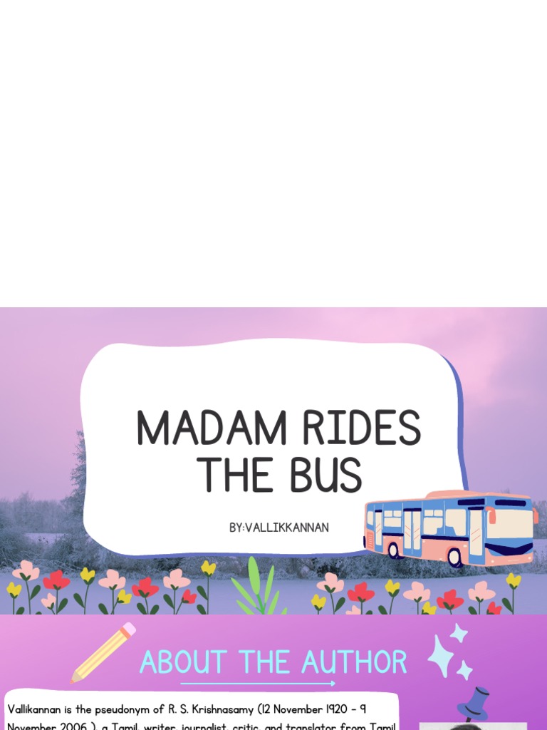 Madam Rides The Bus | PDF
