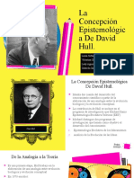 Concepcion Epistemologica de David Hull