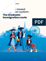 The Points-Based Immigration System: The Graduate Immigration Route