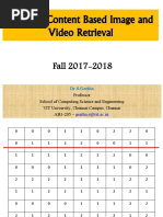 CSE3018 Content Based Image and Video Retrieval: Fall 2017-2018