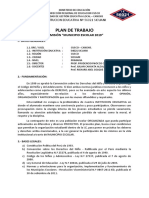 Plan de Trabajo Del Municipio Escolar 2019