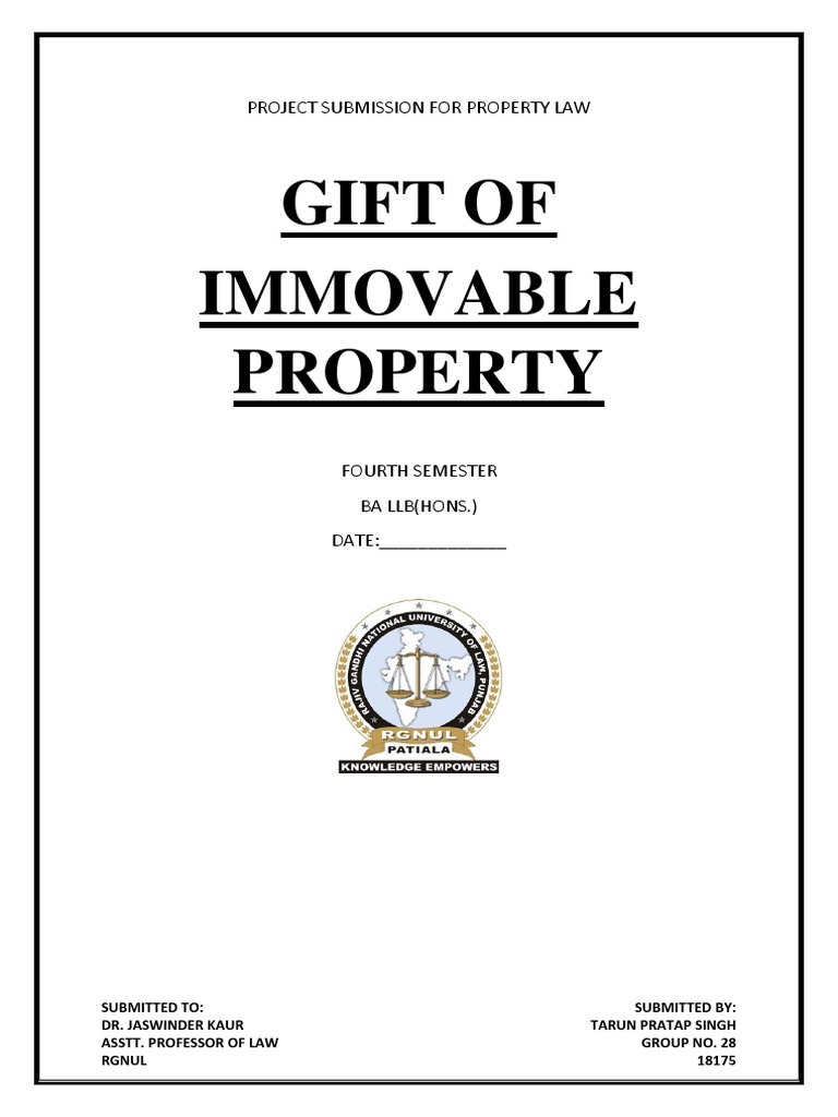Project Property Law PDF Property Misrepresentation