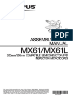 Olympus MX61 & MX61LMicroscope SETUP Manual
