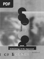 Methodology of The Oppressed Chela Sandoval