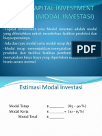 Fixed Capital Investment