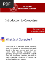 Introduction To Computer