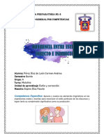 Actividad 1.5 - Diferencia Entre Estilo Directo e Indirecto - Carmen Pérez