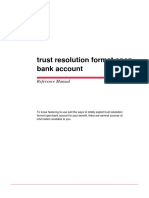Trust Resolution Format Open Bank Account