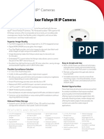 6 MP Indoor/Outdoor Fisheye IR IP Cameras
