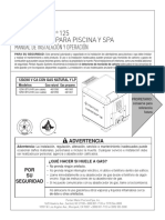 MasterTemp 125 Installation and Users Guide - Spanish - Rev C