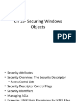 CH 15-Securing Windows Objects