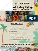 Unit 1.04 Groups of Living Things
