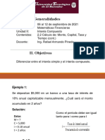 2.2 Cálculo de Monto, Capital, Tasa y TiempoP