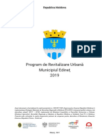 Program de Revitalizare Urbană - Edinet