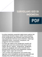 Surveilans Gizi di Indonesia