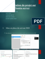 Présentation Du Projet Sur Ubuntu-Server