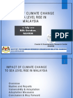 Impact of Climate Change To Sea Level Rise in M Ala Ysia: 12 July 2019 Bilik Gerakan, Nahrim