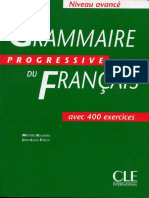 Grammaire Progressive de Francais Avancc3a9
