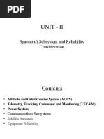 Satellite Communication - Subsystem and Reliability 1