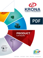 Krona Product Catalog Covers Pipes and Fittings